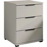 Die Möbelfundgrube Nachtschrank SMILLA 2 46 x 61 x 42 cm Schwarz