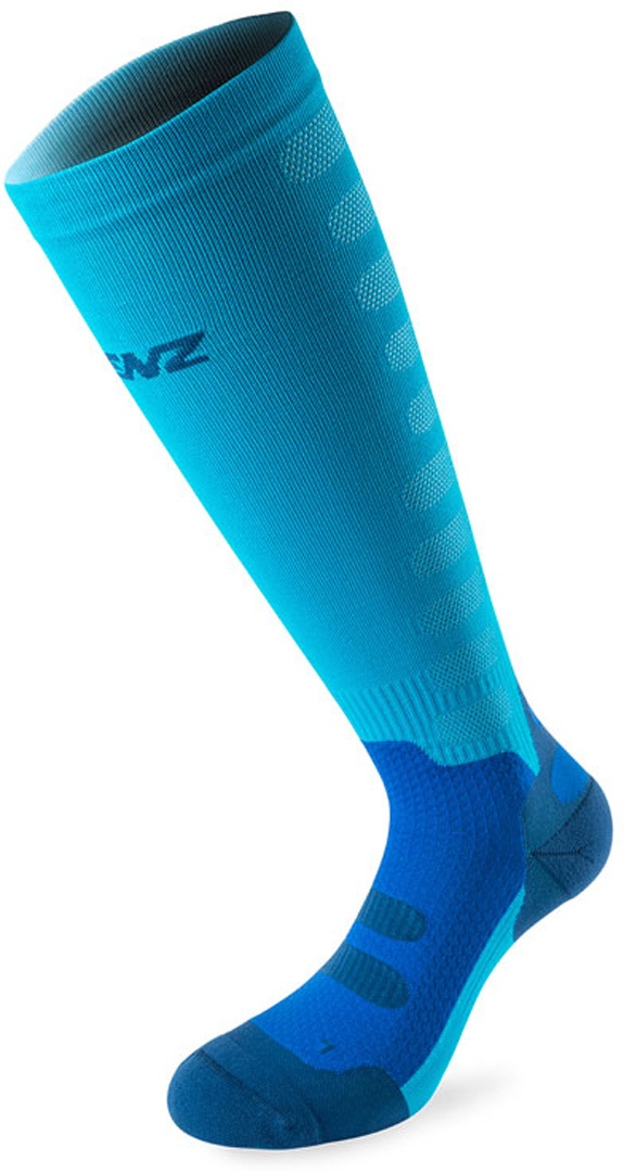 Lenz Compression 1.0 Sokken, blauw, L Voorman