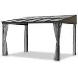 LECO Melanie 3 x 4 m grau inkl. Seitenteile