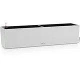 LECHUZA Balconera Stone 80 Komplettset 80 x 19 x 19 cm quarzweiß