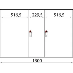 ABN GST57 Sondertüren-Set S57 für Fluchtwege