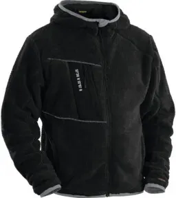 BLAKLÄDER Fiberfleece Jacke, schwarz, Unisex-Größe: 3XL