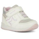 GEOX Baby-Mädchen B RISHON GIRL A Sneaker, Klettstiefel mit schöner Stern-Applikation, Gr. 23 EU - 23 EU