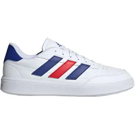adidas Courtblock Herren Cloud White/Cloud White/Better Scarlet 44 2/3