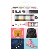 Marabu Pearl Pen Set 4 100 ml Beige