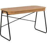 AC Design Schreibtisch Blueton natur / Weiß