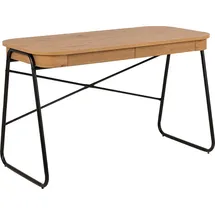 AC Design Schreibtisch Blueton natur / Weiß