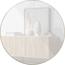 Woood Spiegel 115 x 115 cm Gold