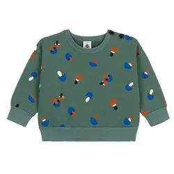 Petit Bateau Sweatshirt grün vallee, 68