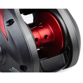 Fox Rage Prism X Baitcasting-rolle - Black / Red - Ratio: 6.6:1