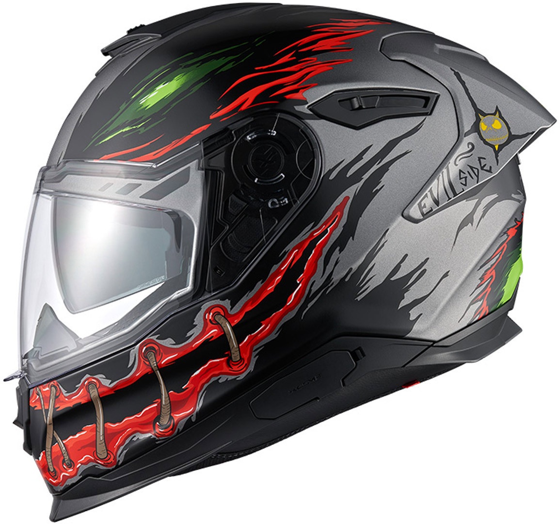 Nexx Y.100R Night Rider Helm, grijs-zilver, S