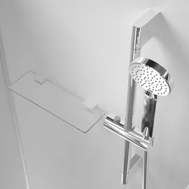 Marwell Fresh Shower Square Komplettdusche mit Gleittüren 85 x 205 cm Duschkabine Silber