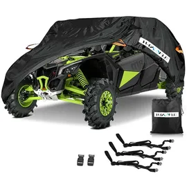 luxuskollektion UTV Abdeckung wasserdicht Oxfordgewebe 4 bis 6 Double Row Seats-Plus