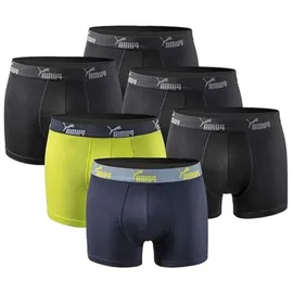 Puma Boxershorts 6er Pack black/blue/green M