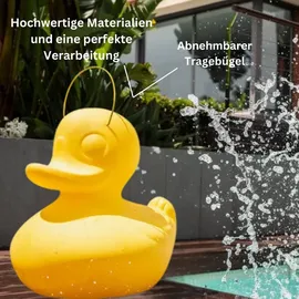 Smart and Green DUCK-DUCK XL Weiß by Goodnight Light Akku-LED Lampe