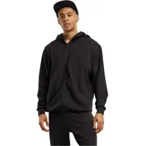 URBAN CLASSICS Scuba Zip Pocket Kapuzenpullover Black L