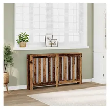 vidaXL Heizkörperverkleidung Altholz-Optik 149x20x82 cm