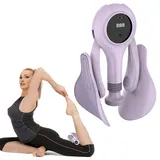 Oberschenkeltrainer Beckenbodentrainer Für Frauen, Multifunktionaler Beintrainer, Beckenboden Stärkungsgerät Frauen, Hip Trainer Beckenbodentrainer Für Zuhause Damen Frau (Purple)