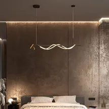 Maytoni Tau 3-flg. LED 30 cm schwarz Metall