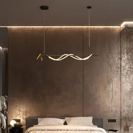 Maytoni Tau 3-flg. LED 30 cm schwarz Metall
