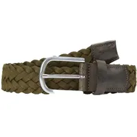 Timberland Braided Leather Details 35 Mm Gürtel Cassel Earth