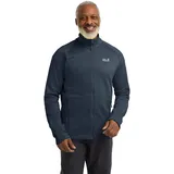 Jack Wolfskin Peak District Fleecejacke Blau M