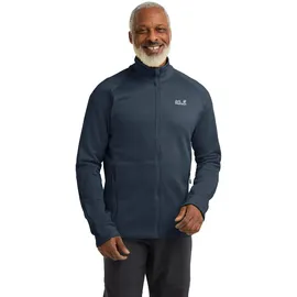 Jack Wolfskin Peak District Fleecejacke Blau M