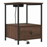 vidaXL Nachttisch 42 x 41 x 56 cm Braun