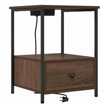 vidaXL Nachttisch 42 x 41 x 56 cm Braun