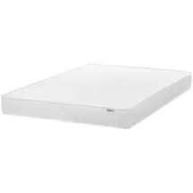 Beliani Taschenfederkernmatratze Snoozy 140 x 200 cm hart