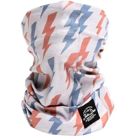 John Doe United Flash Multifunktionstuch (White/Red) - Einheitsgröße