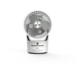 Fakir TVC 360 Tischventilator, 45 Watt, 3 Geschwindikeitsstufen, 360° Ventilation, Fernbedienung