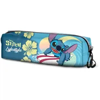 Disney Lilo und Stitch Lifestyle-Fan Quadrat Federmäppchen 2.2, Blau, 22 x 9 cm