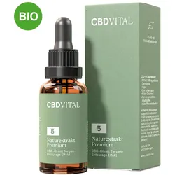 CBD Öl 5% Naturextrakt Premium CBD VITAL