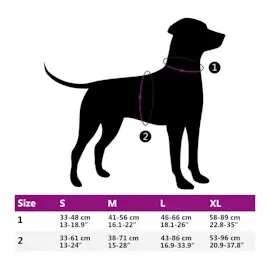 vidaXL Hundegeschirr Reflektierend Verstellbar Braun M