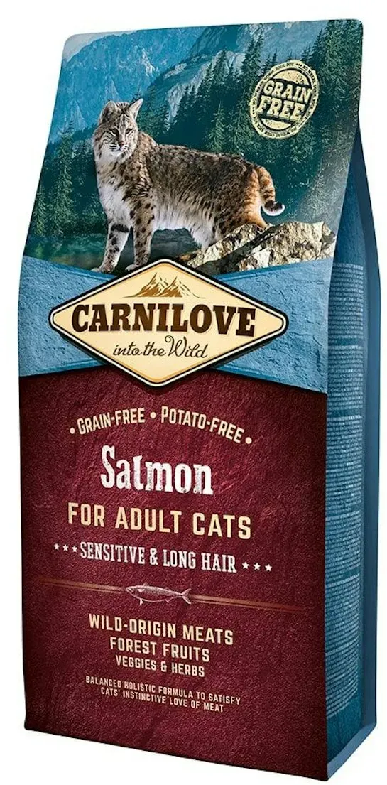 Carnilove Sparpaket 2 x 6kg Lachs / Sensitive & LongHair