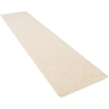 Snapstyle Snapstyle, Hochflor Velours Teppich, Läufer Mona Creme 100x200cm
