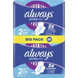 Always Ultra-Binden Day Long mit Flügeln, Big Pack
