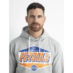 Petrol Industries Pullover Hoodie mit Kapuze Sweater Hooded Print