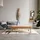 Tikamoon Couchtisch Beige Teak 120 x 35 cm