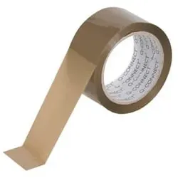 Packband, 50mmx66m, 6 Stück, braun
