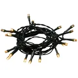 Konstsmide LED Lichterkette mit Schalter 20 Dioden 140 cm Warmweiß Grün