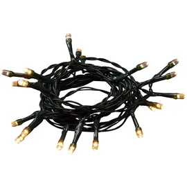 Konstsmide LED Lichterkette mit Schalter 20 Dioden 140 cm Warmweiß Grün