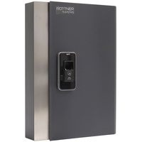 Rottner Tresor Rottner T06218 Schlüsseltresor Key Pro 24, Fingerprint, Anthrazit