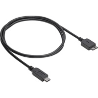 Akyga USB-Kabel USB-Micro-B 3.0 Stecker, USB-C® Stecker 1.00m Schwarz
