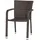 Siena Garden Minas Stapelsessel 56 x 83 x 60 cm maron