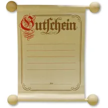 RNK RNKVERLAG 2882 - Gutschein im traditionellen Stil, DIN A5, 1 Stück