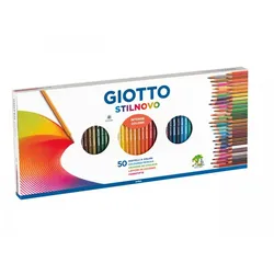 Giotto Stilnovo Farbstifte, 50 Farben