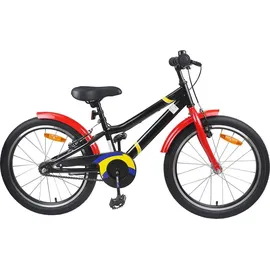 vidaXL Kinderfahrrad 18 Zoll blau/weiß