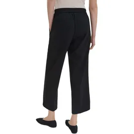 Someday Charlie Cropped Bundfaltenhose Schwarz 42
